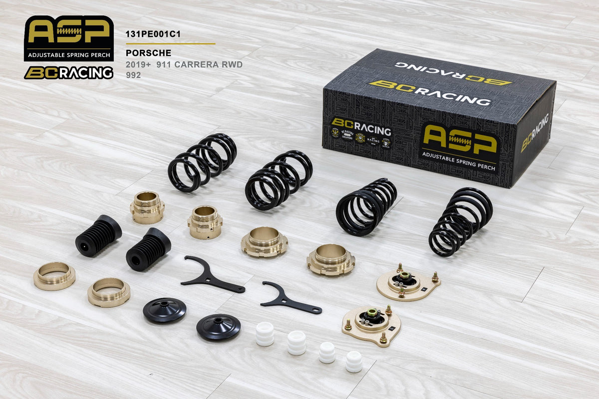 ASP Adjustable Springs - Porsche 992 911 Carrera RWD 19+ W/ FRONT CAMBER
