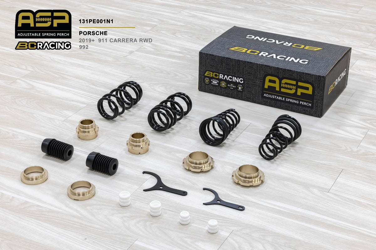 ASP Adjustable Springs - Porsche 992 911 Carrera RWD 19+