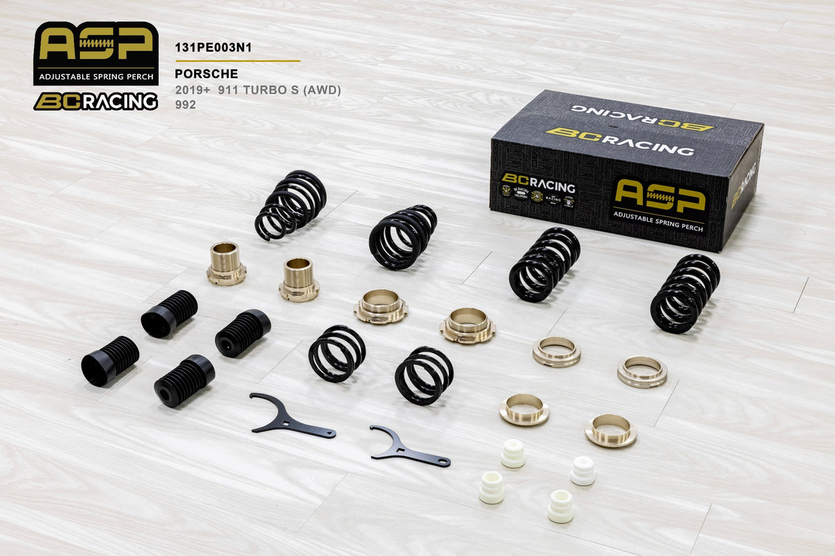 ASP Adjustable Springs - Porsche 992 911 TURBO S AWD 19+